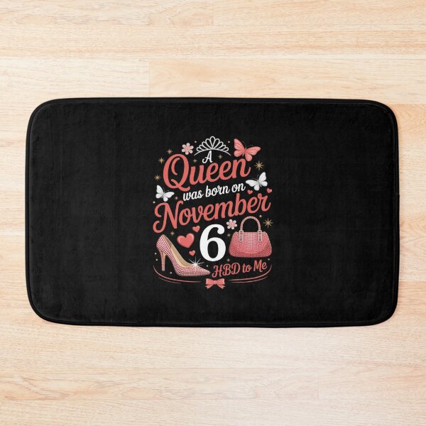 Item preview, November 6 Birthday This Queen was Born on November 6th designed and sold by CultureSpec.
