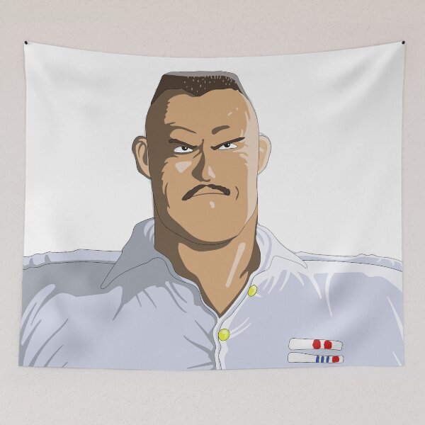 Item preview, The Colonel Shikishima - Military Authority Akira Manga Style Transparent Background designed and sold by Keltoi-art.