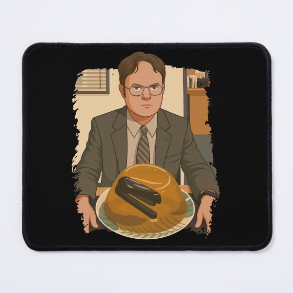 Artikelvorschau, Dwight Schrute – Hefter in Wackelpudding – The Office entworfen und verkauft von matheusrockx.