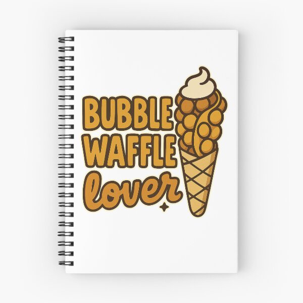 Item preview, Cute Bubble Waffle Lover Dessert Kawaii Food Art designed and sold by RedCircleArt.