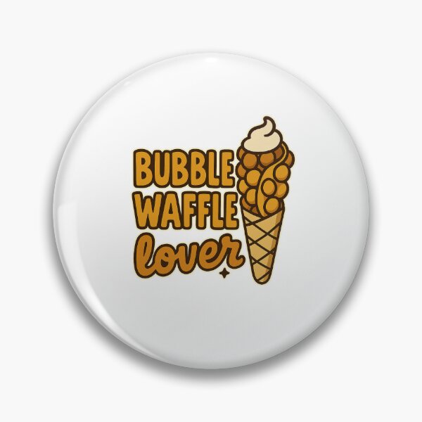 Item preview, Cute Bubble Waffle Lover Dessert Kawaii Food Art designed and sold by RedCircleArt.