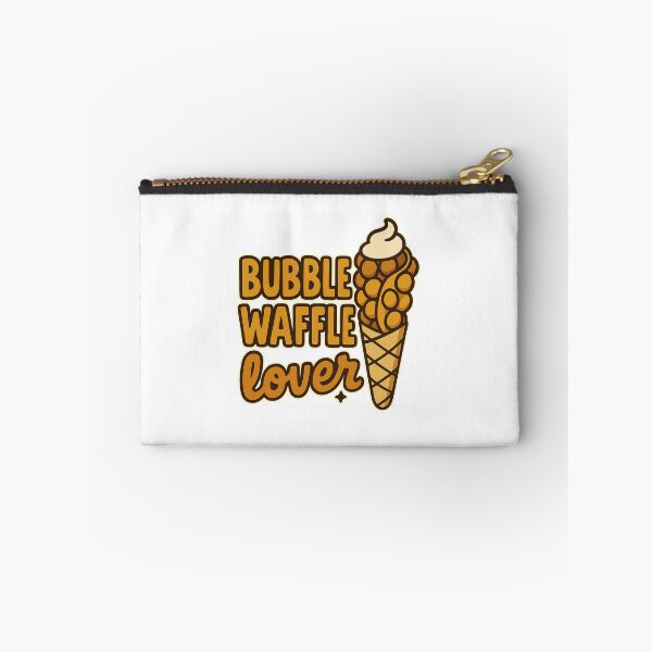 Item preview, Cute Bubble Waffle Lover Dessert Kawaii Food Art designed and sold by RedCircleArt.