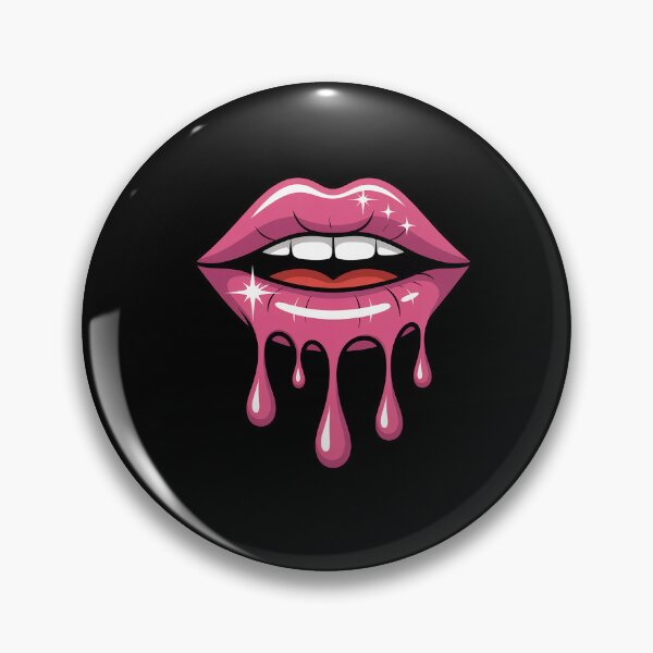 Artikelvorschau, Hot Dripping Lips Logo gedruckt entworfen und verkauft von ReadySide.