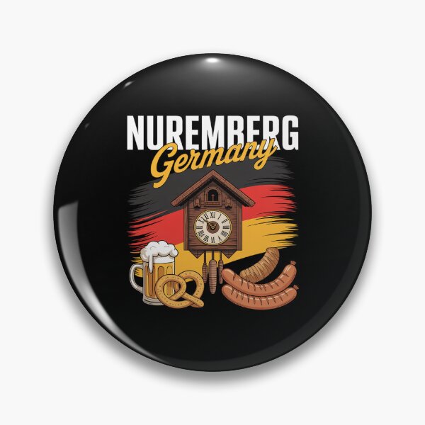 Item preview, Nuremberg Germany Flag German Nuremberg Souvenir Travel designed and sold by CultureSpec.