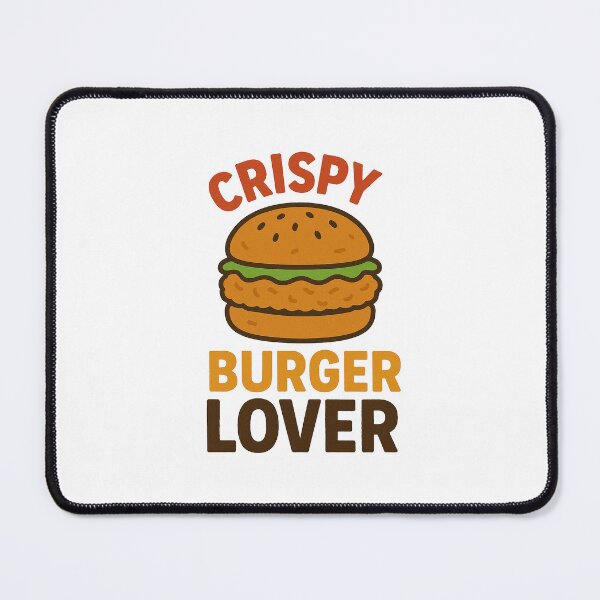 Item preview, Cute Crispy Chicken Burger Lover Kawaii Food Art designed and sold by RedCircleArt.