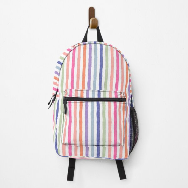 Item preview, Multicolor Watercolor Stripes designed and sold by AshDollCreations.