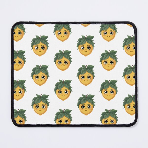 Item preview, Cute Kawaii Lemon Character: Happy Fruit Face Illustration designed and sold by RudArtAI.