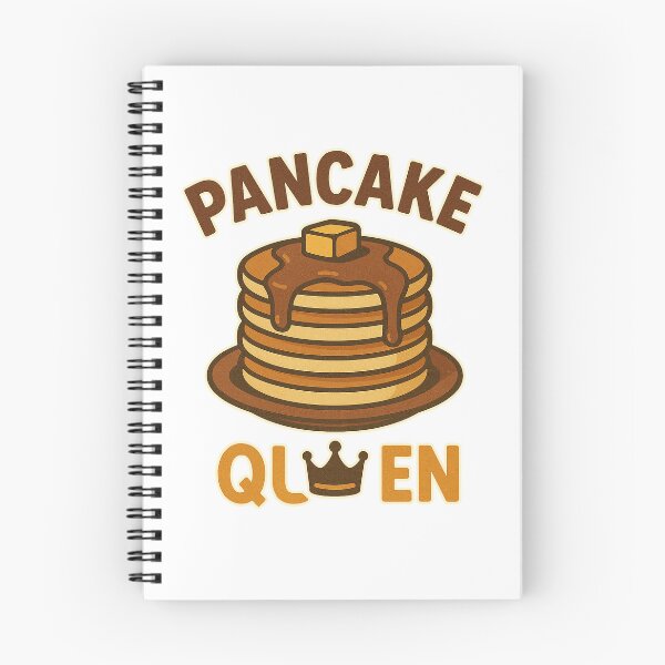 Item preview, Cute Pancake Queen Breakfast Lover Food Art designed and sold by RedCircleArt.
