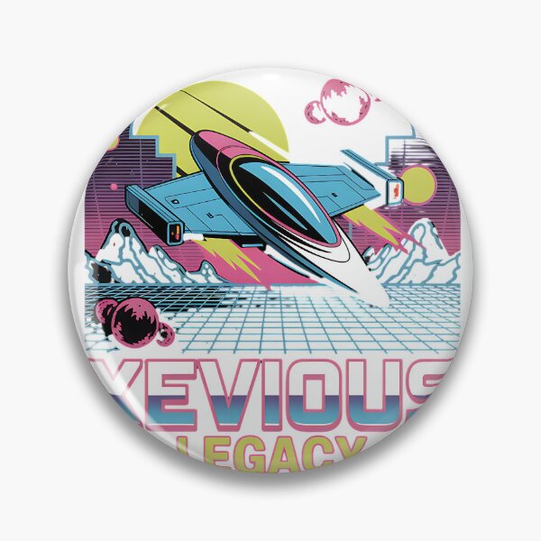 Item preview, Retro Geometric Sci-Fi Artwork – Xevious Inspired Abstract Space Design designed and sold by Zvex_01.