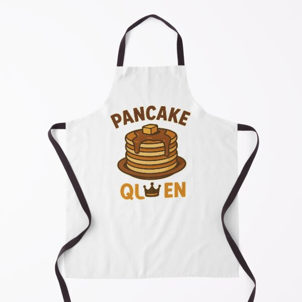 Item preview, Cute Pancake Queen Breakfast Lover Food Art designed and sold by RedCircleArt.