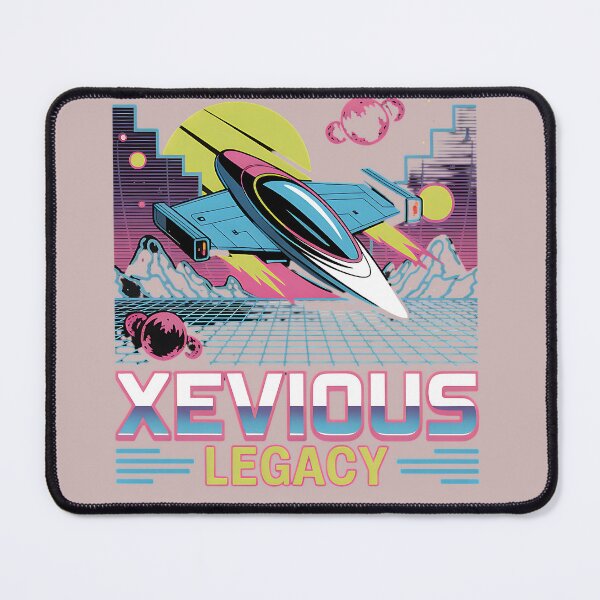 Item preview, Retro Geometric Sci-Fi Artwork – Xevious Inspired Abstract Space Design designed and sold by Zvex_01.