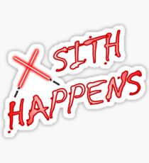 Sith Happens Sticker