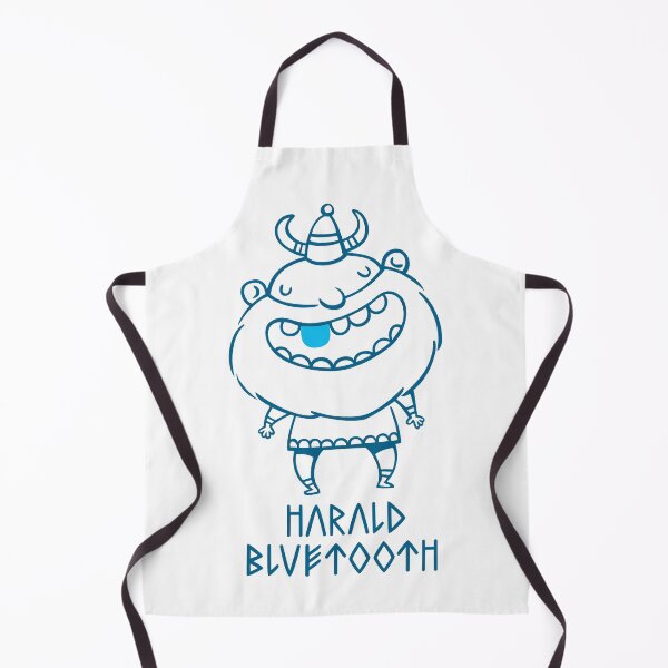 Item preview, Smiling Viking Harald Bluetooth Cartoon Art designed and sold by monikko.