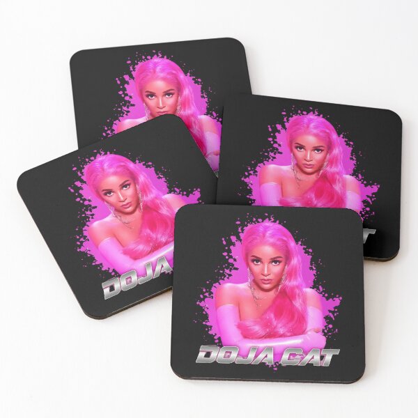 Item preview, Doja Cat Neon Pink Portrait Classic  designed and sold by CarlosJTavera22.