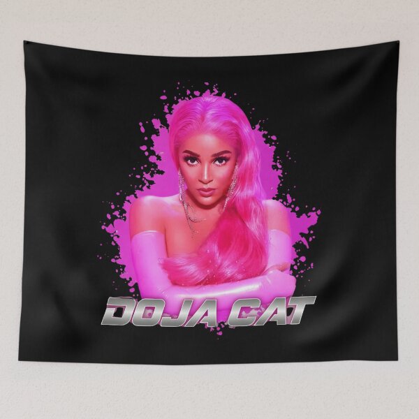 Item preview, Doja Cat Neon Pink Portrait Classic  designed and sold by CarlosJTavera22.
