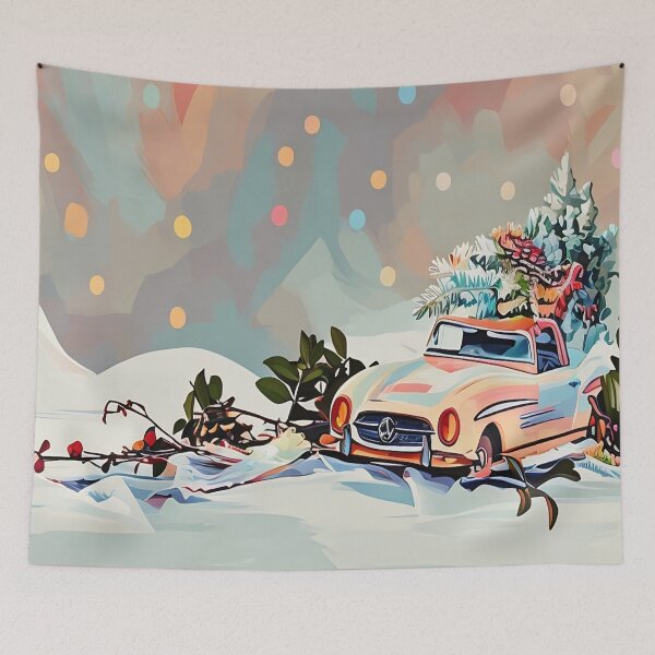 Item preview, Vintage Christmas Truck designed and sold by tomorrowsart.