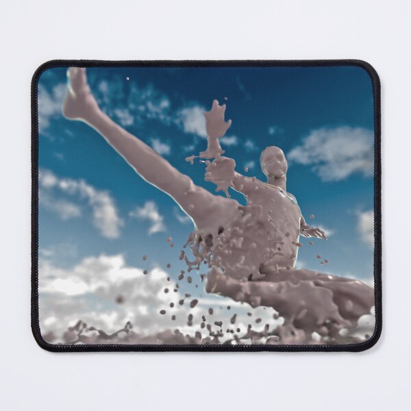 Item preview, Human Splash 05 - Dynamic 3D Human Splash Blue Sky designed and sold by Keltoi-art.