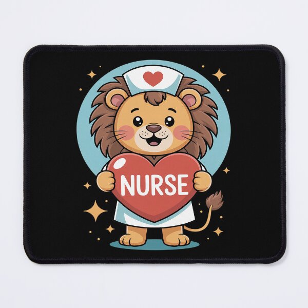 Item preview, Nurse Lion Healthcare Nursing Doctor Lion Nurse Appreciation designed and sold by CultureSpec.