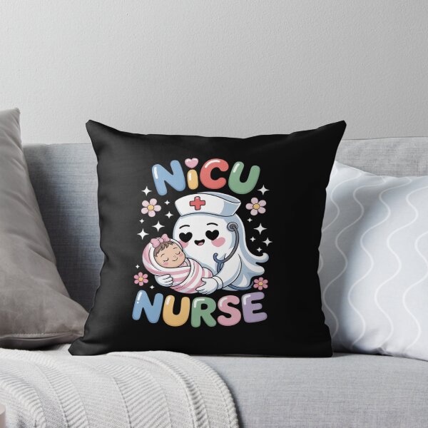 Item preview, Nurse Neonatal Intensive Care Unit Ghost Funny Halloween designed and sold by CultureSpec.