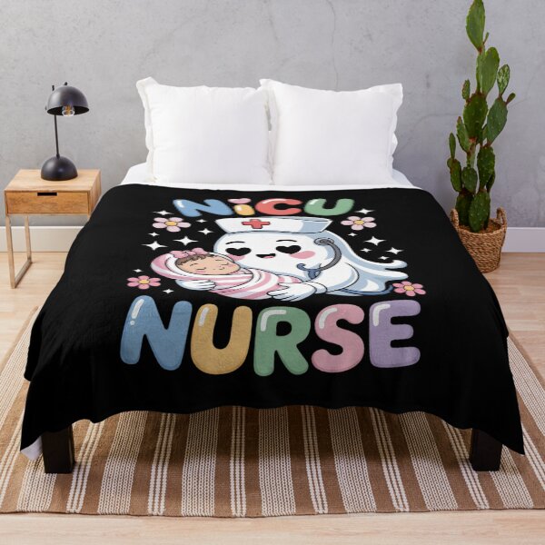 Item preview, Nurse Neonatal Intensive Care Unit Ghost Funny Halloween designed and sold by CultureSpec.