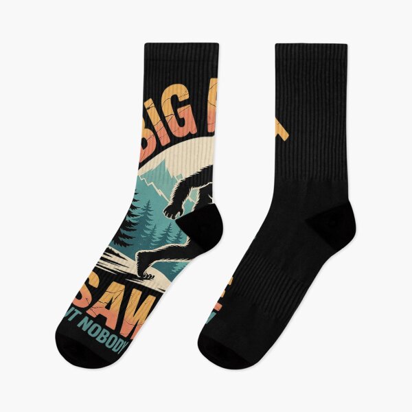 Item preview, Bigfoot Saw Me Sasquatch big foot for adult men designed and sold by THagBlue.