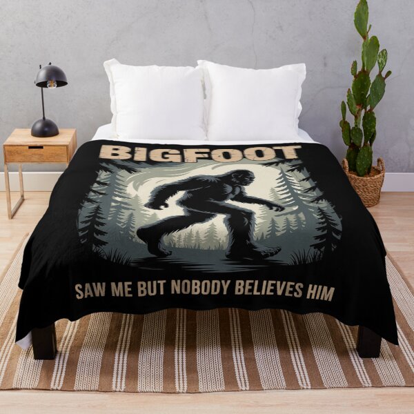 Item preview, Bigfoot Saw Me Nobody Believes Him Sasquatch Bigfoot designed and sold by THagBlue.
