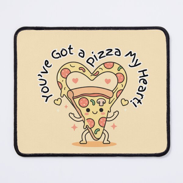Item preview, Kawaii Dancing Pizza Slice - " You've Got a Pizza My Heart" designed and sold by SebastianSpace.