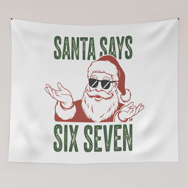 Item preview, Funny Six Seven 6 7 Teen Slang, Santa Says 67 Christmas, 67 Meme Kids Xmas, Gen Alpha Gen Z Gift designed and sold by cleanframe.