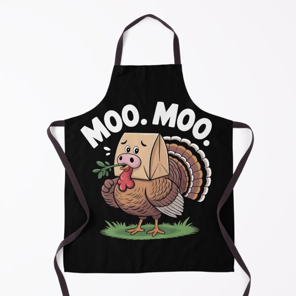 Item preview, Funny hilarious turkey Classic Turkey Cow Moo Moo. Funny Thanksgiving designed and sold by faridman.