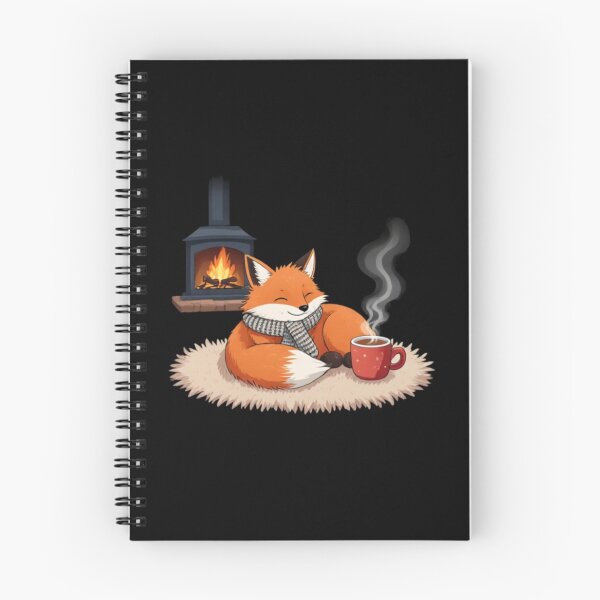 Item preview, Cozy Fox by the Fireplace designed and sold by Aetheriswork.