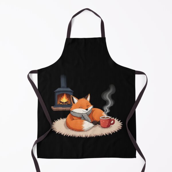 Item preview, Cozy Fox by the Fireplace designed and sold by Aetheriswork.
