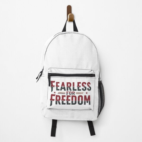 Item preview, FEARLESS FOR FREEDOM – Bold Typography Motivational Design designed and sold by Trendymindvibes.