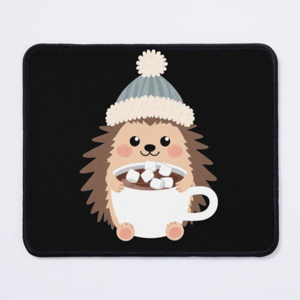 Item preview, Hedgehog with Hot Cocoa designed and sold by Aetheriswork.