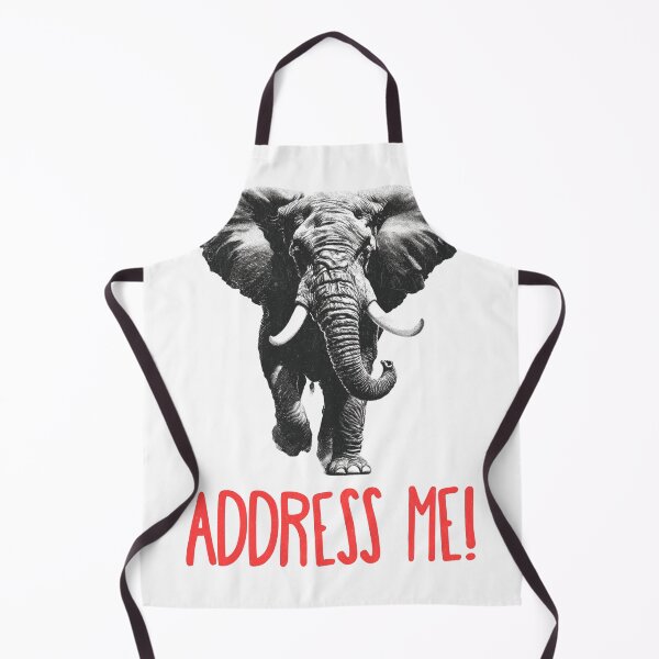 Item preview, Address Me Funny Elephant  designed and sold by ikidyounot.