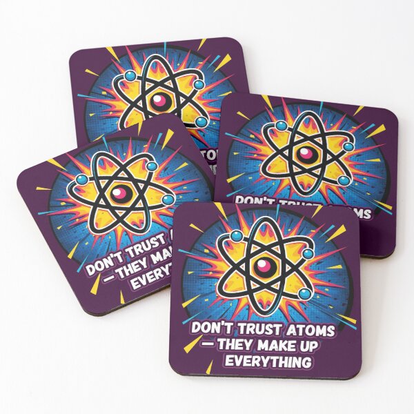 Item preview, Don't trust atoms designed and sold by JustCrafted.