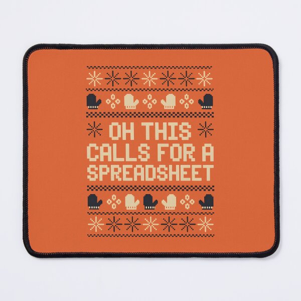Item preview, Oh This Calls for a Spreadsheet Winter Sweater designed and sold by AniArtPL.