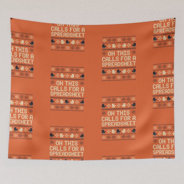 Item preview, Oh This Calls for a Spreadsheet Winter Sweater designed and sold by AniArtPL.