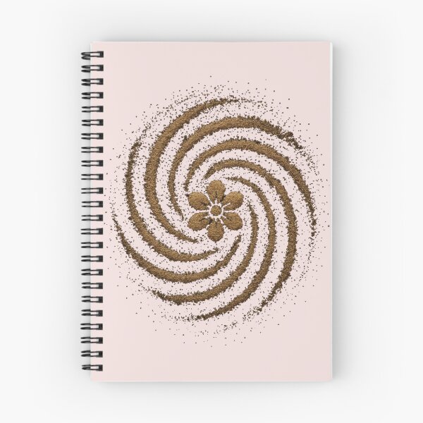 Item preview, Golden Spiral Flower Art Tee – Minimal Aesthetic Geometric Design designed and sold by KDesignCrafts.