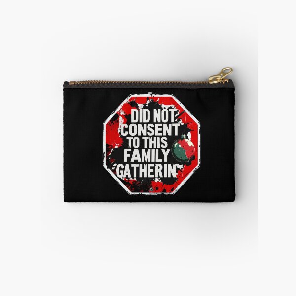 Item preview, Did Not Consent To This Family Gathering T-Shirt | Introvert Xmas Gift designed and sold by SylwiaPrint.