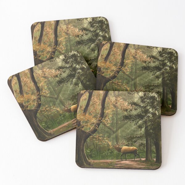 Item preview, Stag in the Forest designed and sold by Art of Neale Rundgren.
