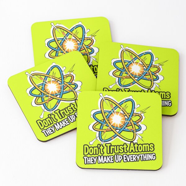 Item preview, Don't trust atoms designed and sold by JustCrafted.