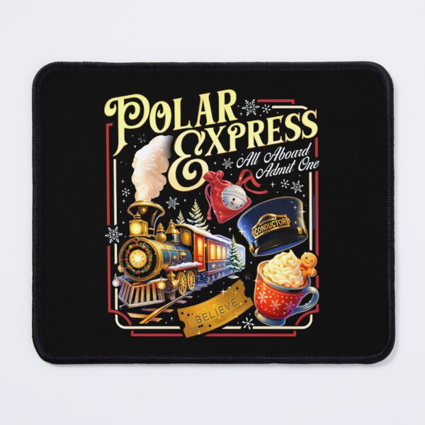 Item preview, Polar Express, Vintage Christmas Believe, All Aboard Admit One Xmas Movie, Christmas Train Family Vacation designed and sold by cleanframe.