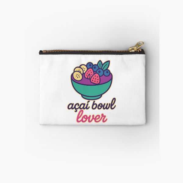 Item preview, Neon Acai Bowl Lover Healthy Kawaii Food Art designed and sold by RedCircleArt.