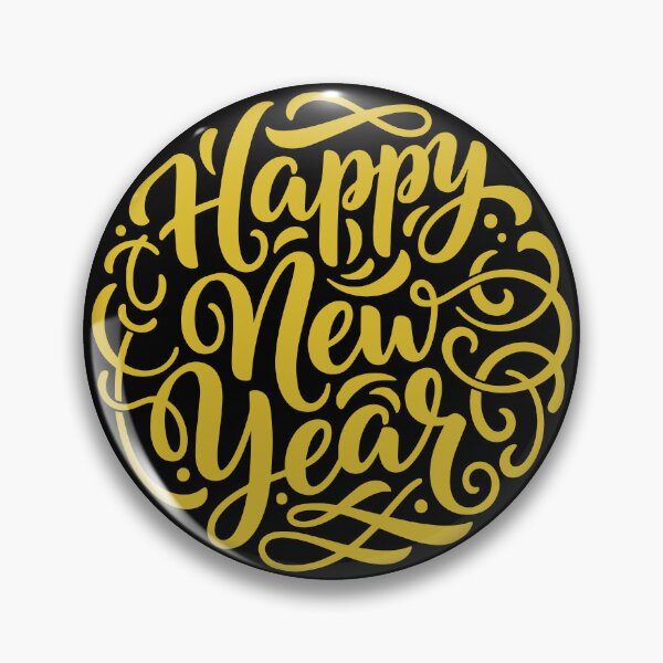 Item preview, Happy New Year – Festive Celebration Art & Party Typography designed and sold by D3Xpert.