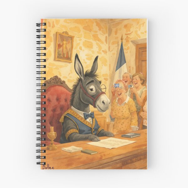Item preview, A donkey elected mayor - Bessines-sur-Gartempe, Haute-Vienne, France designed and sold by jefboutique6150.
