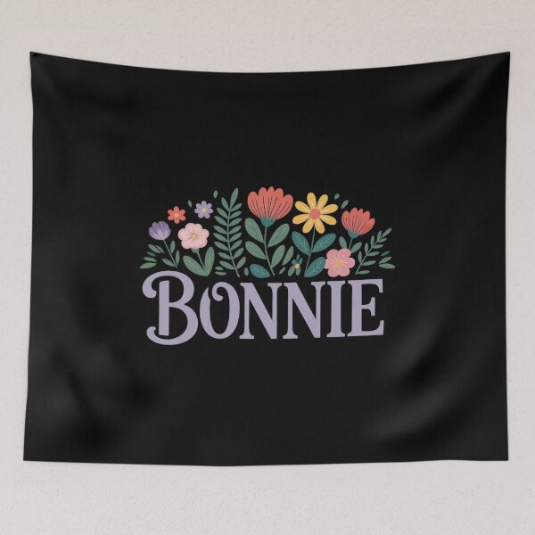 Item preview, Wildflower Floral Bonnie First Name Mother's Day Women  designed and sold by NailMolisa.