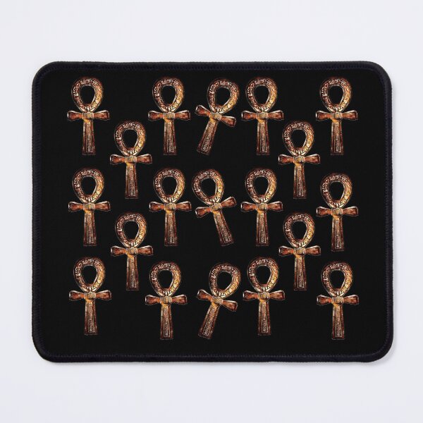 Item preview, Hand-Drawn Wooden Ankh Crosses: Ancient Egyptian Symbol of Life designed and sold by Starpuffdesign.