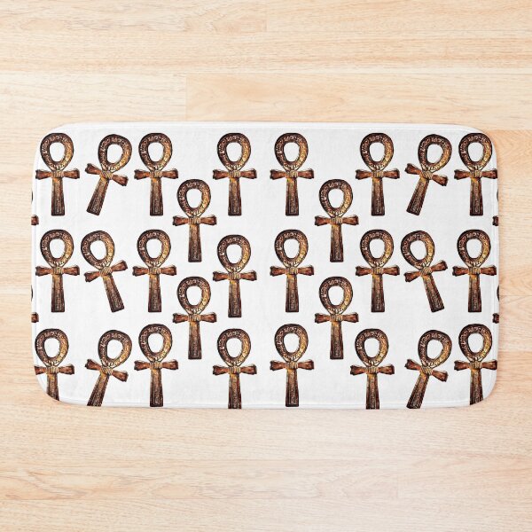 Item preview, Hand-Drawn Wooden Ankh Crosses: Ancient Egyptian Symbol of Life designed and sold by Starpuffdesign.