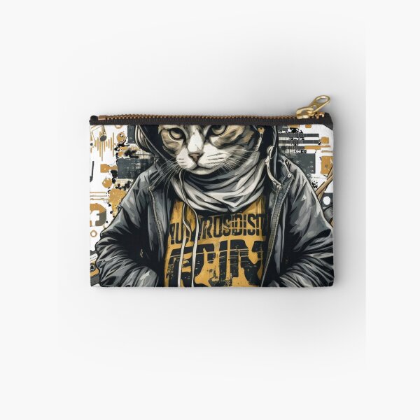 Item preview, rban Hip Hop Cat: Streetwear DJ Producer Rap Music Love designed and sold by Standing Wave Studio.