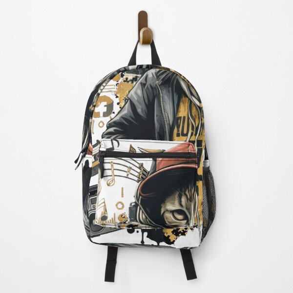 Item preview, rban Hip Hop Cat: Streetwear DJ Producer Rap Music Love designed and sold by Standing Wave Studio.